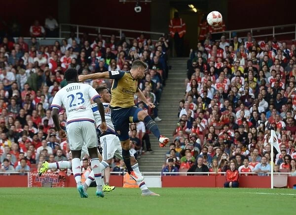 Giroud Scores: Arsenal Triumphs Over Olympique Lyonnais at Emirates Cup 2015 / 16