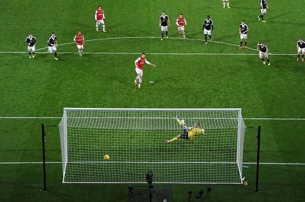 Giroud Scores Past Boruc: Arsenal vs Southampton, Premier League 2013-14