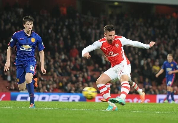 Giroud Scores Stunner: Arsenal vs Manchester United, Premier League 2014-15