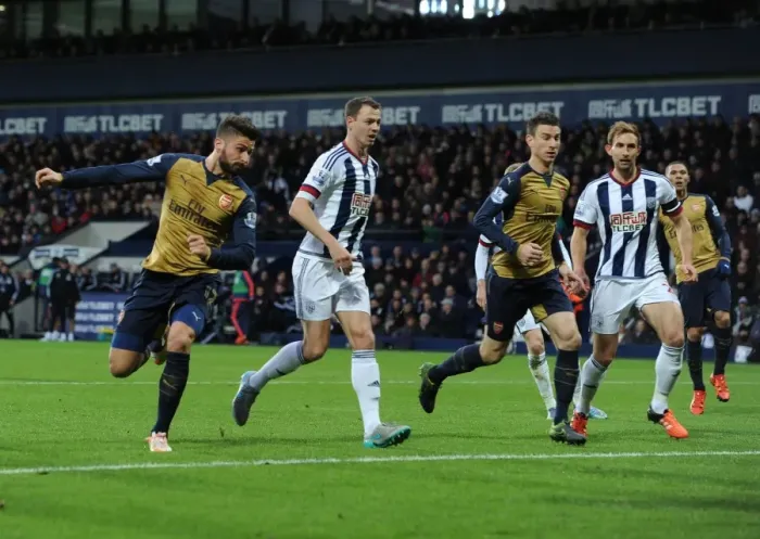 Framed Print : Giroud Scores the Winner: Arsenal Triumph Over West Bromwich Albion in Premier League Showdown (November 2015) Framed Print : Giroud Scores the Winner: Arsenal Triumph Over West Bromwich Albion in Premier League Showdown (November 2015)