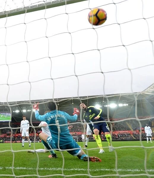 Giroud Scores the Winner: Swansea City vs. Arsenal, Premier League 2016-17