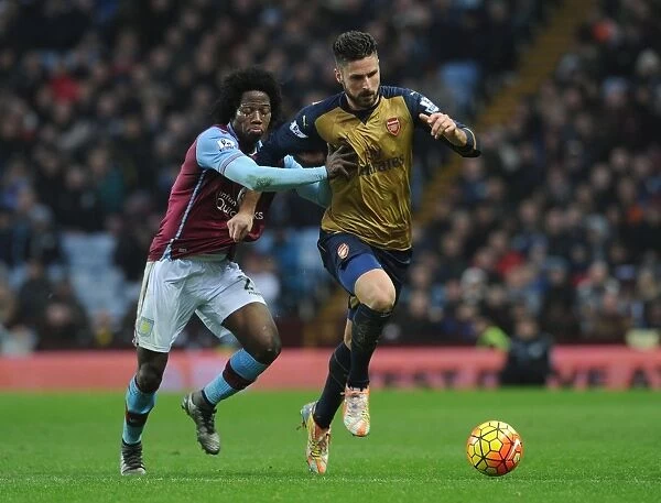 Giroud vs Sanchez: A Premier League Battle at Aston Villa (December 2015)