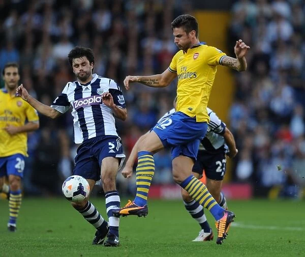Giroud vs Yacob: A Battle in the Premier League - West Bromwich Albion vs Arsenal (2013-14)