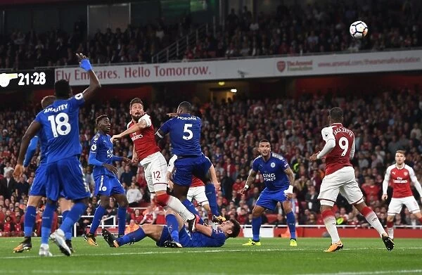 Giroud's Brace: Arsenal Dominate Leicester City, 4-0