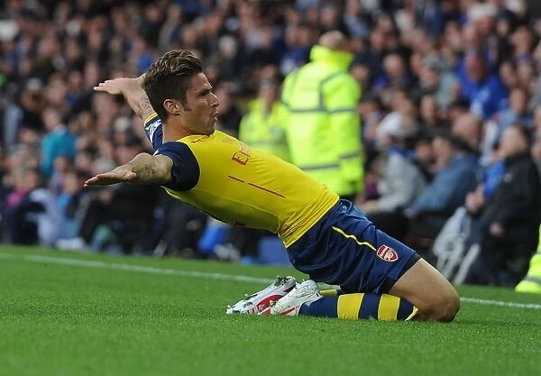 Giroud's Brace: Arsenal's Victory at Everton, Premier League 2014 / 15
