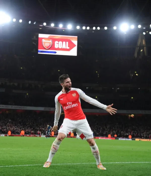 Framed Print : Giroud's Brace: Arsenal's Victory Over Manchester City (2015-16) Framed Print : Giroud's Brace: Arsenal's Victory Over Manchester City (2015-16)