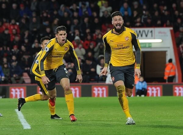 Giroud's Hat-Trick: Arsenal's Triumph Over AFC Bournemouth in the 2016-17 Premier League