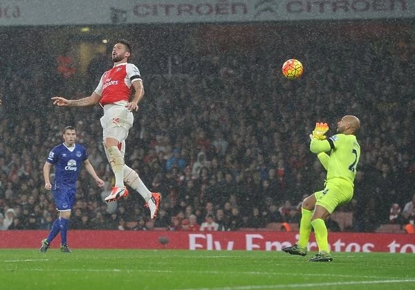 Giroud's Header: Arsenal Takes the Lead (2015 / 16)