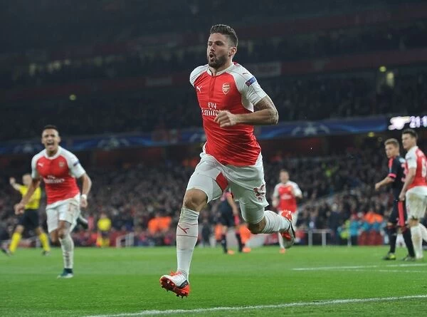 Giroud's Stunner: Arsenal's Upset Win Against Bayern Munich in the Champions League, 2015 / 16