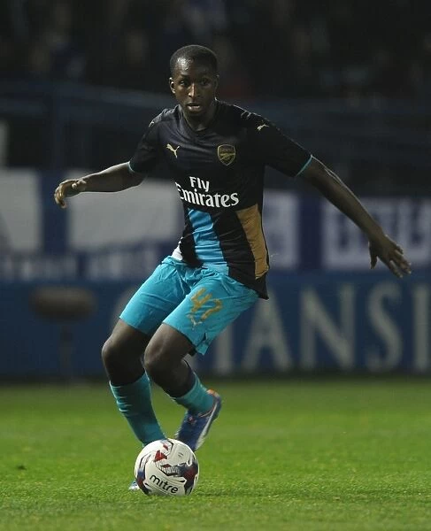 Glen Kamara in Action: Arsenal vs. Sheffield Wednesday, Capital One Cup 2015-16
