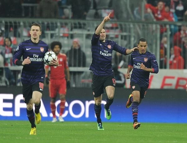 Glory for Arsenal: Unforgettable Goal by Giroud and Walcott vs. Bayern Munich