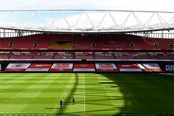 Empty Glory: Arsenal vs Leicester City at the Deserted Emirates Stadium (2020-21)