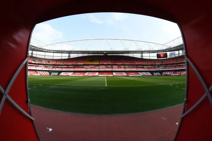 Framed Print : Empty Glory: Arsenal vs Manchester City at Deserted Emirates Stadium (Premier League, 2020-21) Framed Print : Empty Glory: Arsenal vs Manchester City at Deserted Emirates Stadium (Premier League, 2020-21)