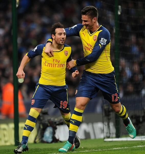 Glory Days: Cazorla and Giroud's Unforgettable Goal – Arsenal's Victory Over Manchester City (2014-15)