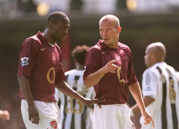 Framed Print : Glory Days at Highbury: Arsenal's Unforgettable 2-0 Victory Over Newcastle United (2005, Freddie Ljungberg and Lauren Celebrate) Framed Print : Glory Days at Highbury: Arsenal's Unforgettable 2-0 Victory Over Newcastle United (2005, Freddie Ljungberg and Lauren Celebrate)