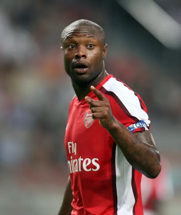 Framed Print : Glory for Gallas: Arsenal's Thrilling Comeback Victory Against Ajax (2-3), Amsterdam Tournament 2008