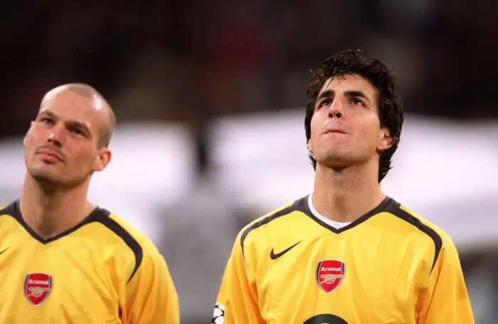 Framed Print : Glory Nights: Fabregas and Ljungberg's Champions League Victory Over Real Madrid (Arsenal, 2006)