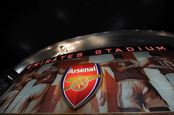 Glowing Emirates: Arsenal's Thrilling 2-1 Victory Against Barcelona in the UEFA Champions League (February 16, 2011)