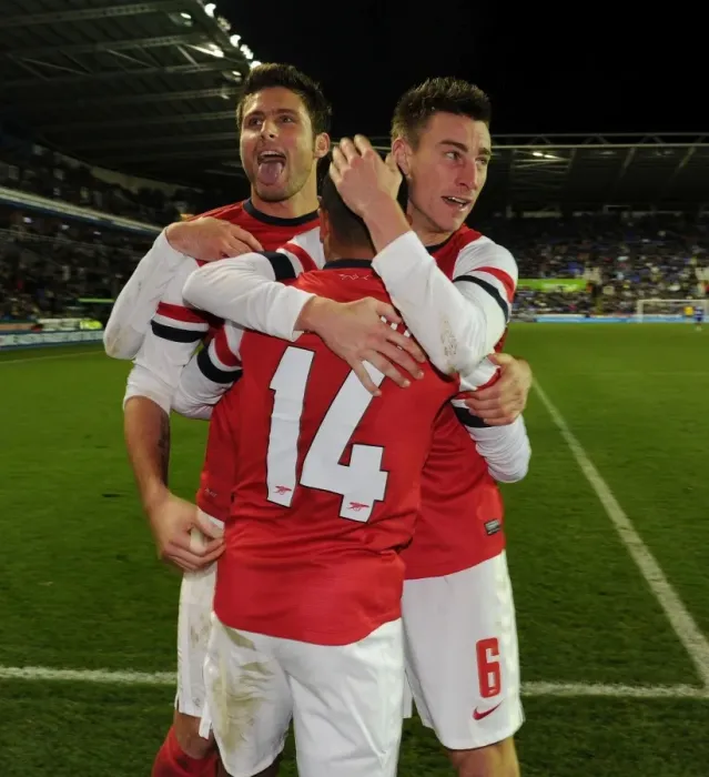 Framed Print : Four Goals for Theo: Arsenal's Dominance over Reading in the Capital One Cup (2012-13) Framed Print : Four Goals for Theo: Arsenal's Dominance over Reading in the Capital One Cup (2012-13)