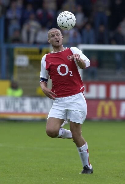 Graham Barrett of Arsenal vs. Beveren, Belgium, 2002: A 1:1 Battle