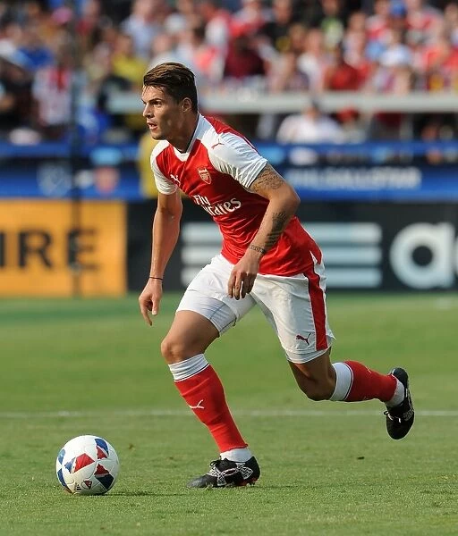 Granit Xhaka at the 2016 MLS All-Star Game: Arsenal Midfielder in Action