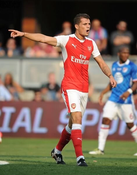 Granit Xhaka at the 2016 MLS All-Star Game: Arsenal Star Faces Off Against Top MLS Players