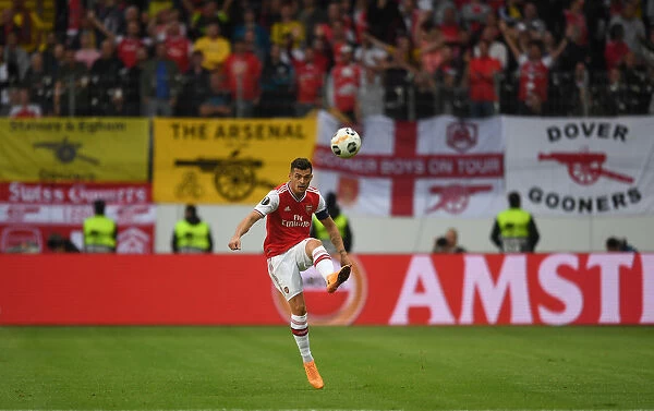 Granit Xhaka in Action: Arsenal vs. Eintracht Frankfurt, UEFA Europa League 2019-20