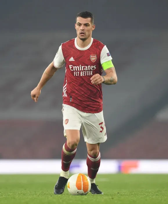 Framed Print : Granit Xhaka in Action: Arsenal vs Molde FK, UEFA Europa League 2020-21 Framed Print : Granit Xhaka in Action: Arsenal vs Molde FK, UEFA Europa League 2020-21