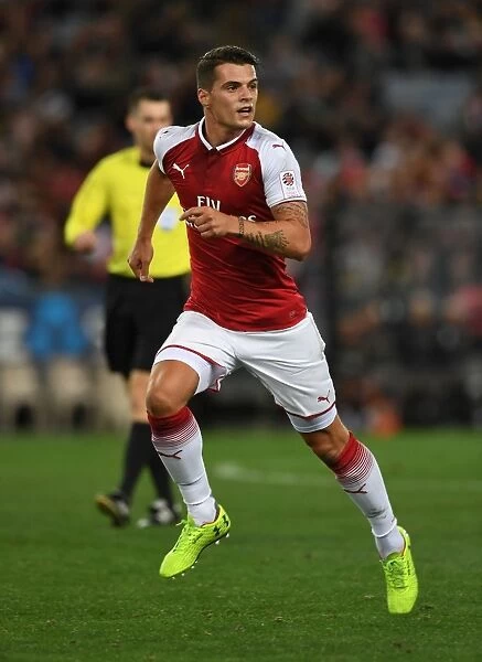 Granit Xhaka: In Action for Arsenal against Western Sydney Wanderers (2017-18)