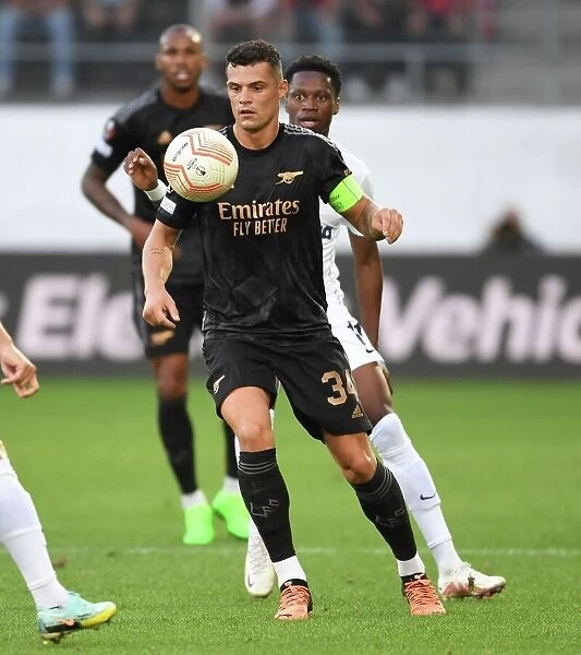 Granit Xhaka in Action: Arsenal's Europa League Clash against FC Zurich (2022)