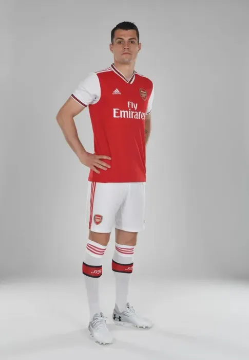 Framed Print : Granit Xhaka of Arsenal. Arsenal Training Ground Framed Print : Granit Xhaka of Arsenal. Arsenal Training Ground