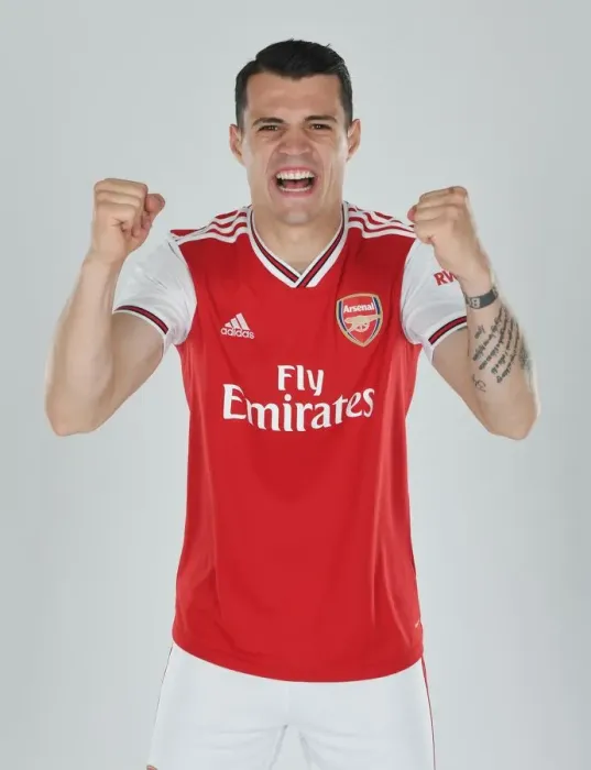 Framed Print : Granit Xhaka of Arsenal. Arsenal Training Ground Framed Print : Granit Xhaka of Arsenal. Arsenal Training Ground