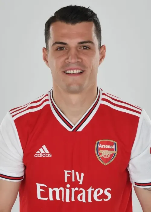 Framed Print : Granit Xhaka of Arsenal. Arsenal Training Ground Framed Print : Granit Xhaka of Arsenal. Arsenal Training Ground