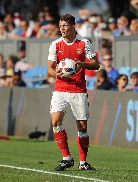 Granit Xhaka: Arsenal Star in Action against MLS All-Stars, 2016