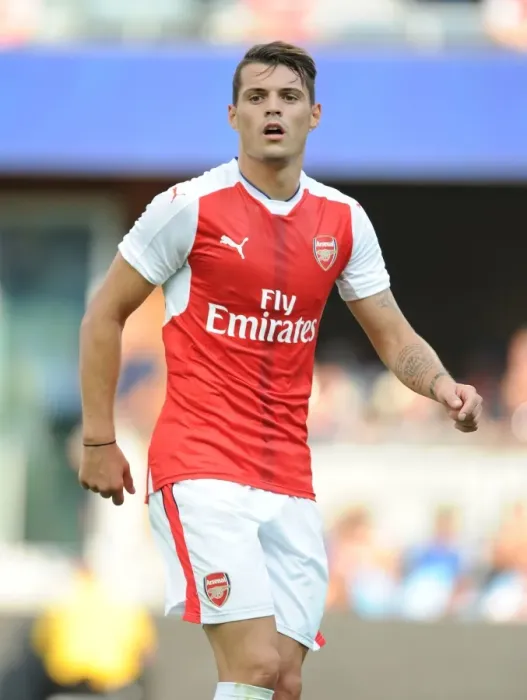 Framed Print : Granit Xhaka: Arsenal Star Shines in 2016 MLS All-Stars Showdown Framed Print : Granit Xhaka: Arsenal Star Shines in 2016 MLS All-Stars Showdown