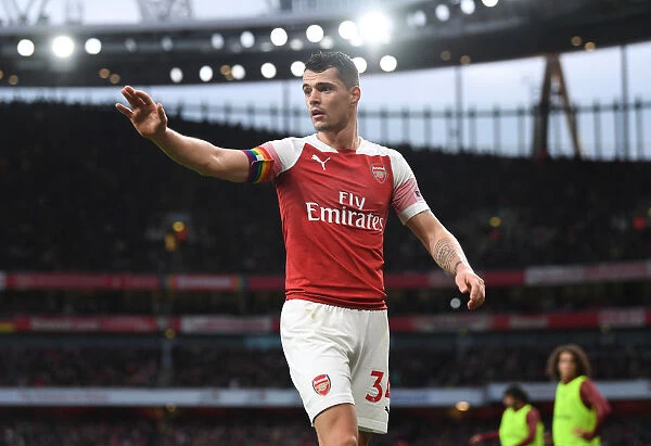 Granit Xhaka: Arsenal vs. Tottenham Clash in Premier League 2018-19