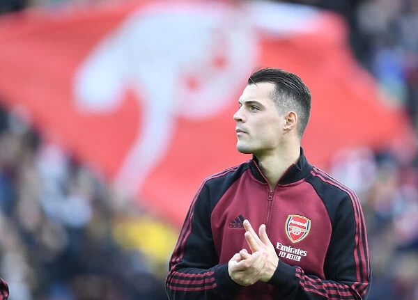 Granit Xhaka: Arsenal's Defensive Fortress Against Manchester City (Premier League 2021-22)