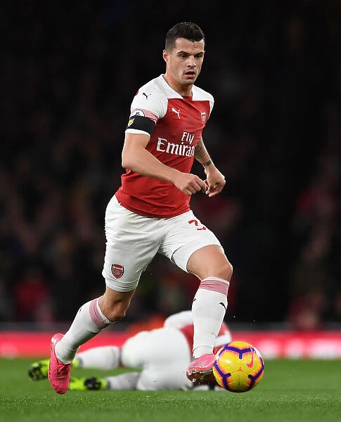 Granit Xhaka: Arsenal's Midfield Mastermind in Action Against Liverpool, Premier League 2018-19