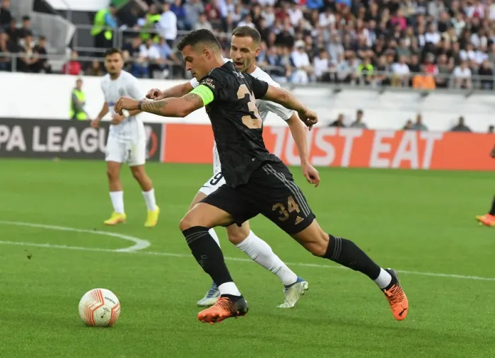 Framed Print : Granit Xhaka: Arsenal's Midfield Mastermind Shines in UEFA Europa League Battle Against FC Zurich (2022-23) Framed Print : Granit Xhaka: Arsenal's Midfield Mastermind Shines in UEFA Europa League Battle Against FC Zurich (2022-23)