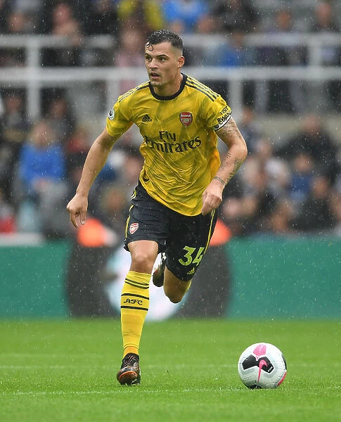 Granit Xhaka: Arsenal's Midfield Star Performs Brilliantly in Premier League Battle Against Newcastle United