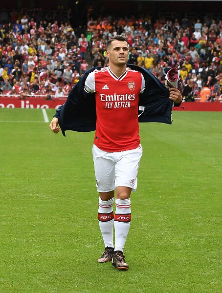 Granit Xhaka: Arsenal's Ready Midfielder at Emirates Cup (2019) vs Olympique Lyonnais