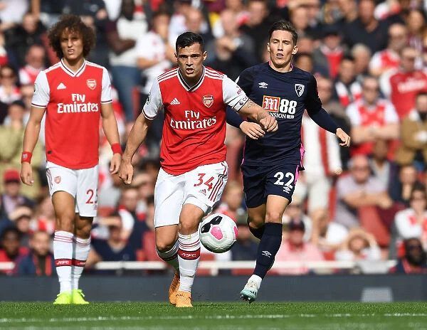 Granit Xhaka Breaks Past Harry Wilson: Arsenal vs. AFC Bournemouth, Premier League 2019-20