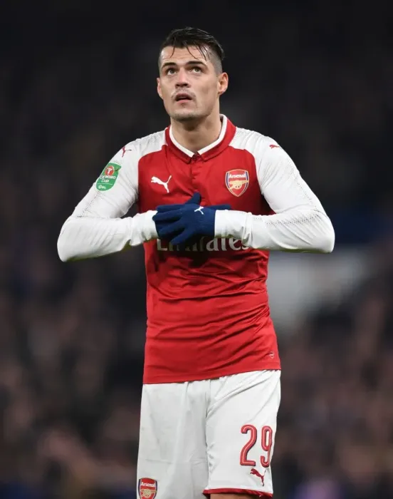 Framed Print : Granit Xhaka Leads Arsenal in Carabao Cup Semi-Final Showdown Against Chelsea Framed Print : Granit Xhaka Leads Arsenal in Carabao Cup Semi-Final Showdown Against Chelsea
