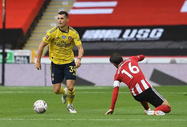 Granit Xhaka Leads Arsenal in FA Cup Clash against Sheffield United