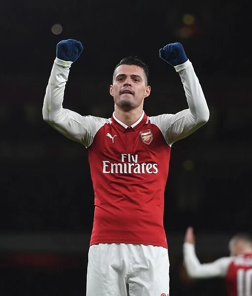 Granit Xhaka Scores Brace: Arsenal's Carabao Cup Semi-Final Victory Over Chelsea