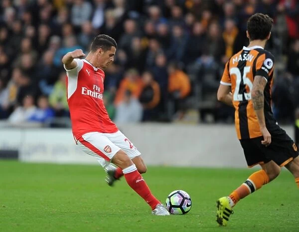 Granit Xhaka Scores His Fourth Goal: Arsenal's Victory Over Hull City, Premier League 2016-17