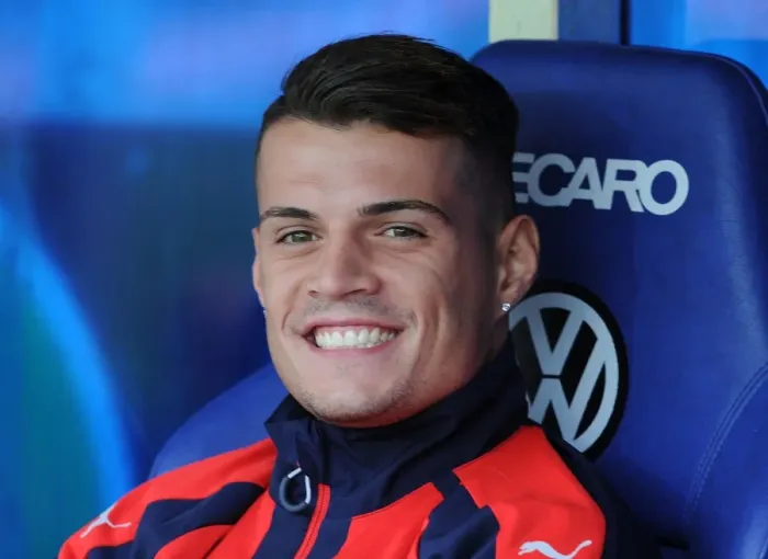 Framed Print : Granit Xhaka's Arsenal Pre-Season Training: Viking FK, Norway (2016-17) Framed Print : Granit Xhaka's Arsenal Pre-Season Training: Viking FK, Norway (2016-17)