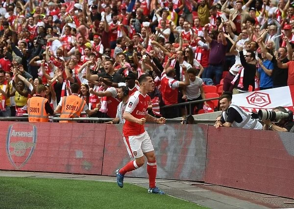 Granit Xhaka's Double: Arsenal's FA Cup Final Victory over Chelsea