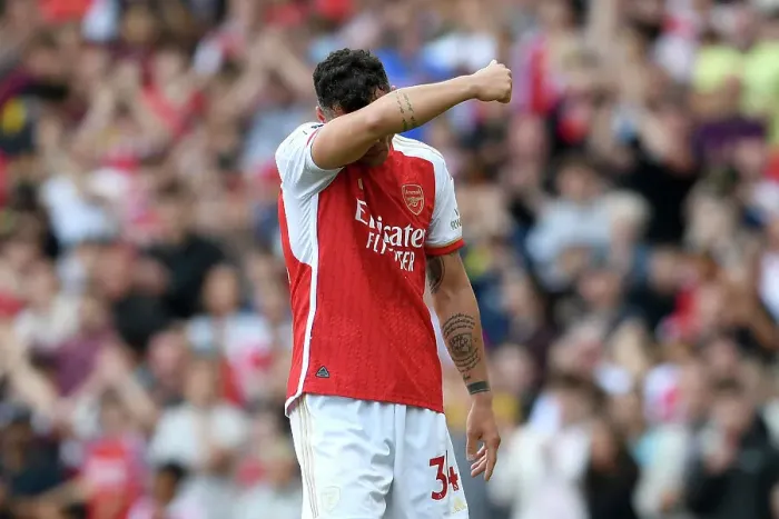 Framed Print : Granit Xhaka's Emotional Substitution: Arsenal FC vs. Wolverhampton Wanderers, Premier League 2022-23 Framed Print : Granit Xhaka's Emotional Substitution: Arsenal FC vs. Wolverhampton Wanderers, Premier League 2022-23