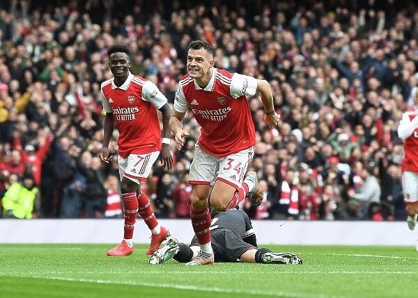 Granit Xhaka's Hat-Trick: Arsenal's Dominant 3-0 Win Over Crystal Palace (2022-23)